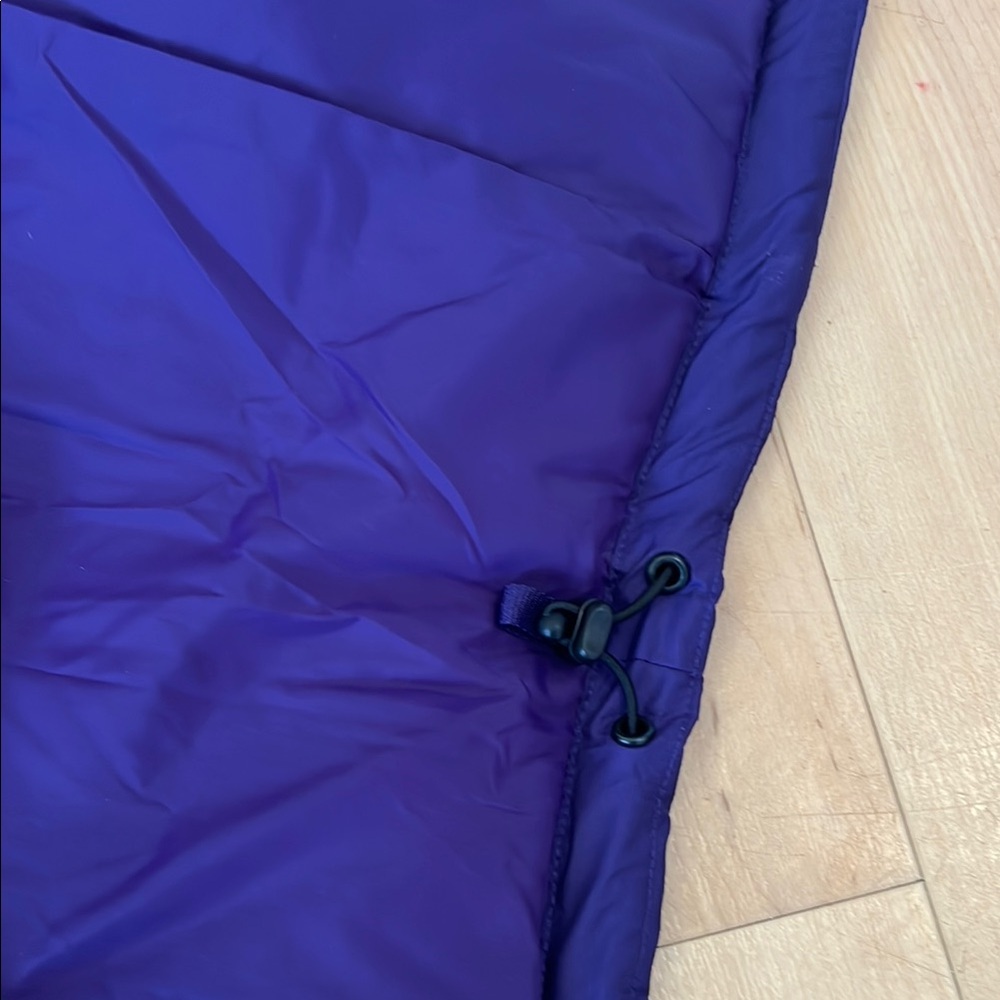L.L. Bean Quilted Purple and Black Vest for Outdoor Adventures - Picture 9 of 16
